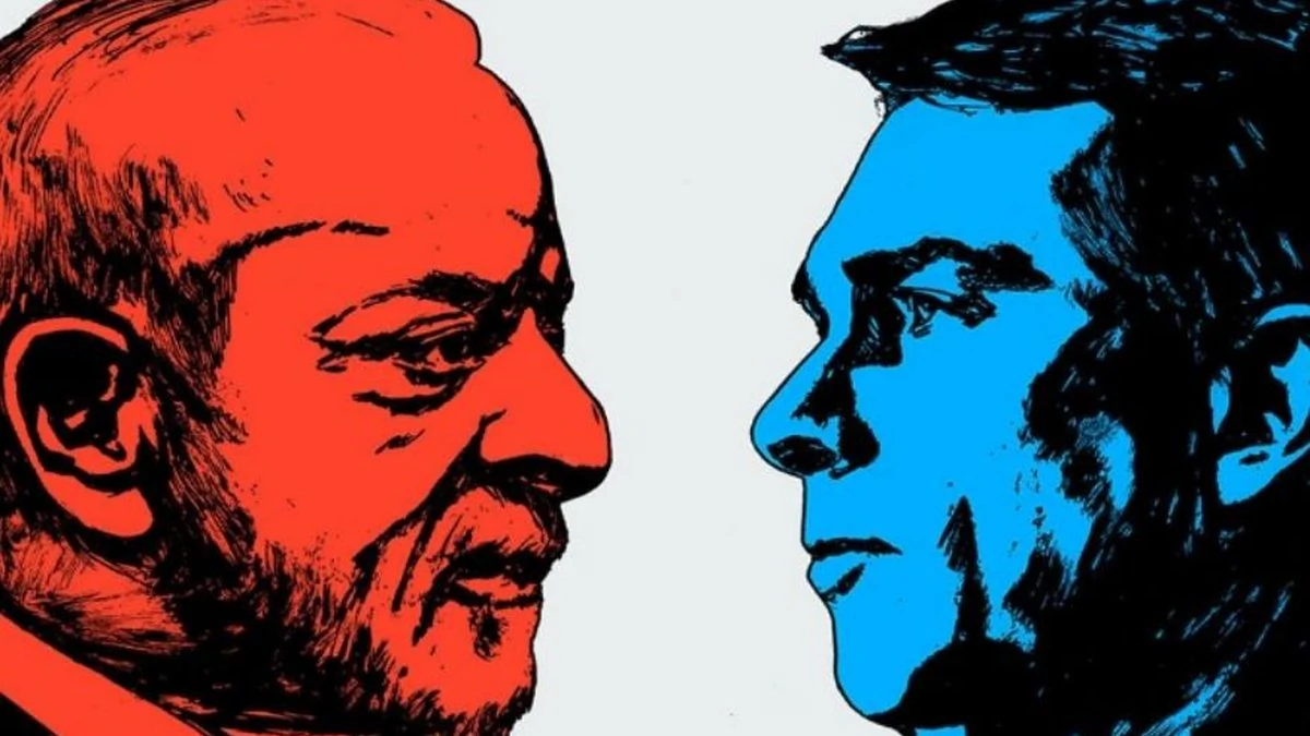 Flávio lidera Lula em votos válidos agora