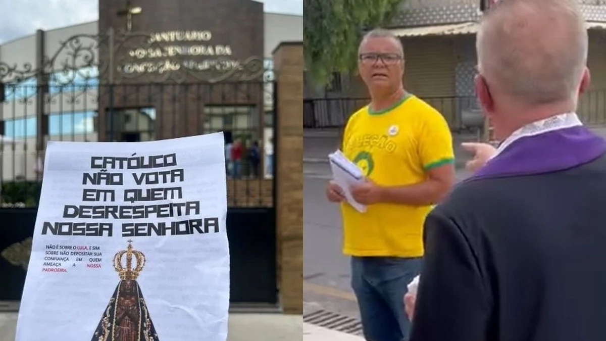 Padre proíbe eleitor de Lula na Grande BH hoje