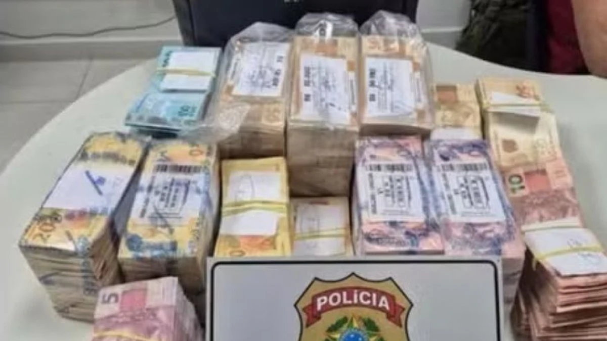 PF apreende R$ 1 milhão no Ceará em ações